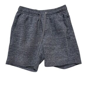 American Eagle Mens Lounge Shorts S Heather Gray/Blue Casual Gym Active